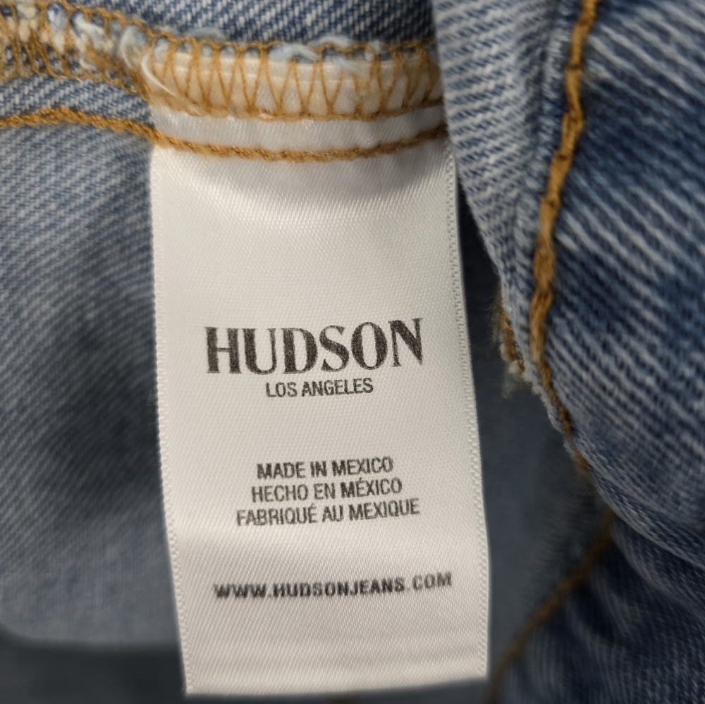 NWT Hudson Trucker Jean Jacket Coat 1X Plus Size Layered Fashion - Picture 5 of 7